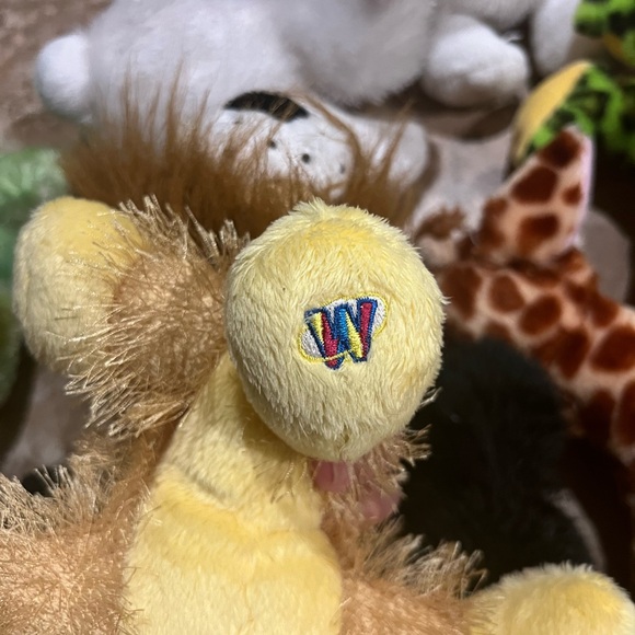 Webkinz LOT of 7 Pets Vintage 2000s Web game no codes GANZ poodle frog giraffe - Picture 9 of 12